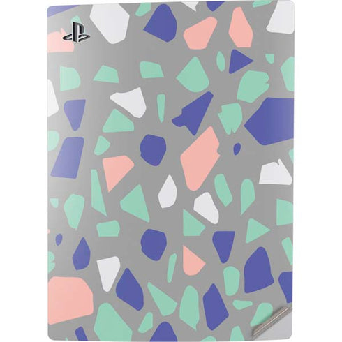 Cement Terrazzo PS5 Digital Edition Console Skin